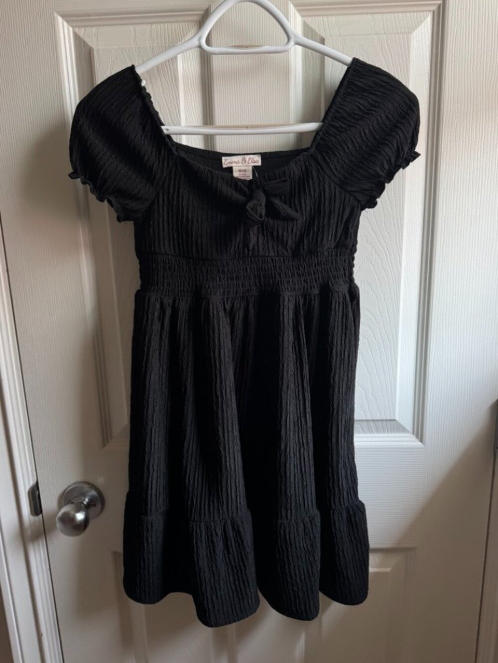 Black Girls' Babydoll Dress